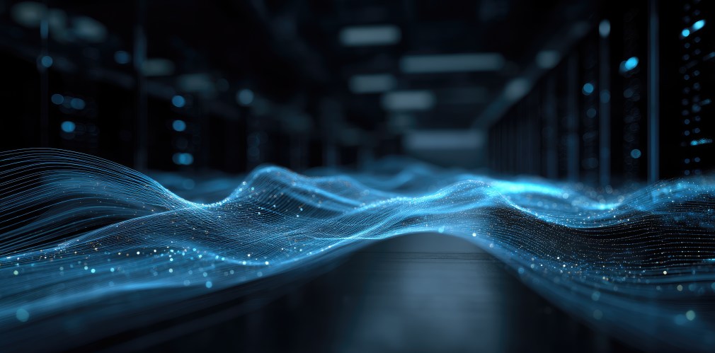 Conceptual visualization of AI usage data, representing the unified visibility layer that allows organizations to track Agentforce consumption, monitor costs, and measure business outcomes in near real-time. Image source: Adobe Stock