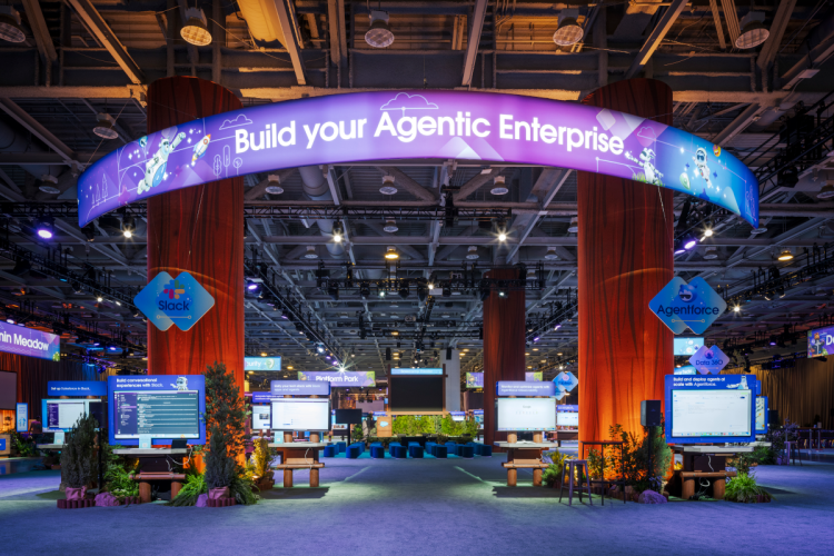 Image of Campground entrance at Dreamforce 2025.