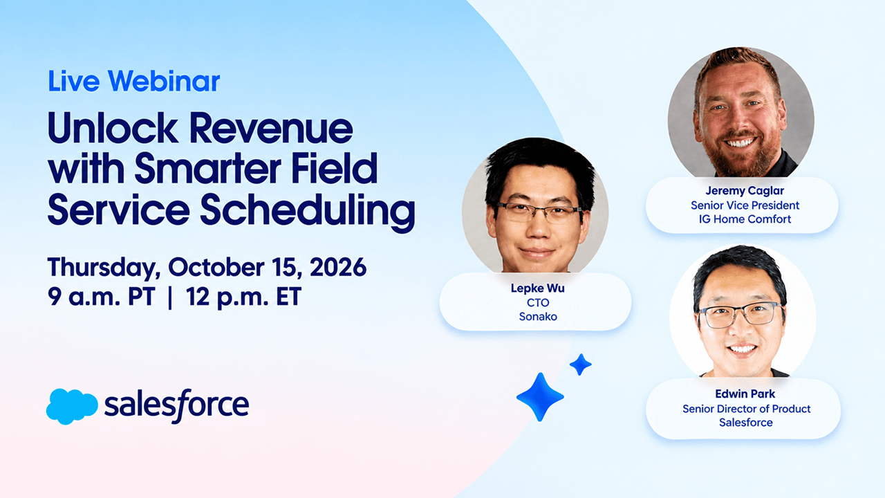 Webinar: Unlock Revenue with Smarter Field Service Scheduling