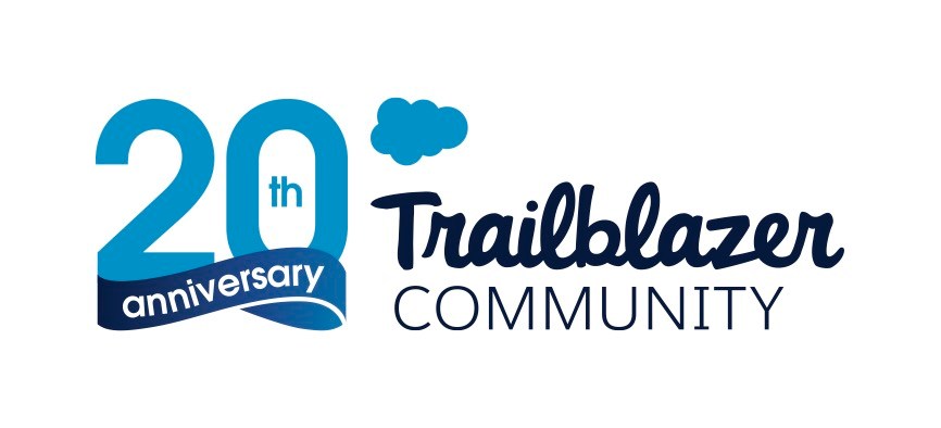Trailblazer Community 20th Anniversary Logo
