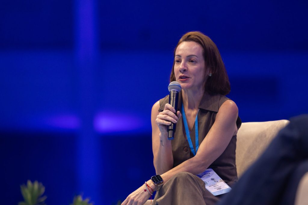 imagem da Ana Paula Teixeira, gerente sênior de Operações e Canais Digitais do Sem Parar
