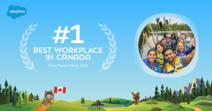 Salesforce Debuts as One of the Best Workplaces in Canada
