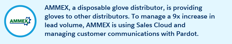 AMMEX information banner