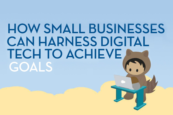  Infographic: How small businesses can harness digital tech to achieve goals