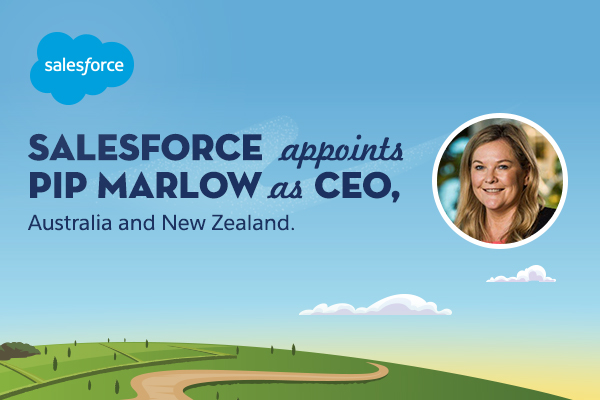 Pip Marlow Appointed CEO, Salesforce ANZ 