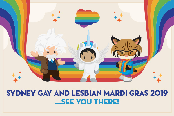 Salesforce and Sydney Gay and Lesbian Mardi Gras partner for #EqualityForAll