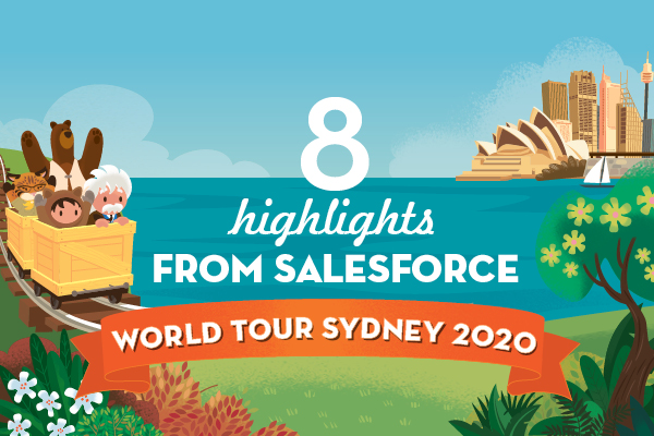 Infographic: 8 highlights from Salesforce World Tour Sydney 2020