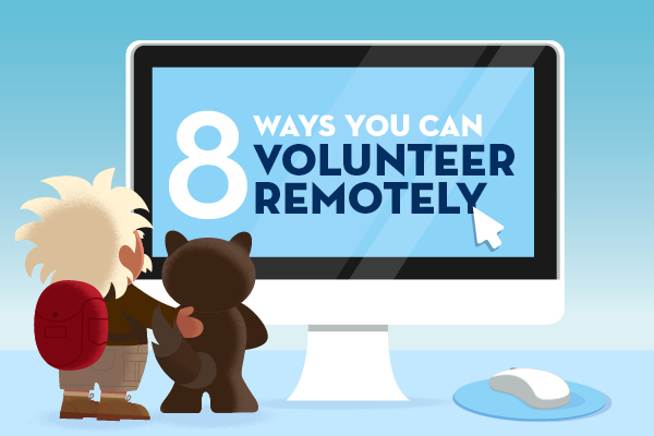 8 ways you can volunteer remotely