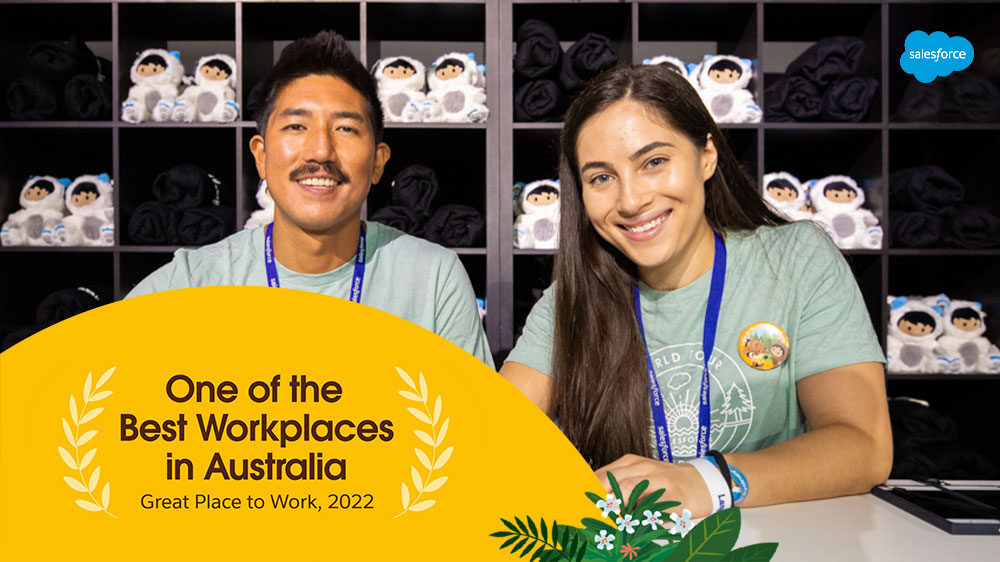 Salesforce Named One of the Best Workplaces in Australia in 2022