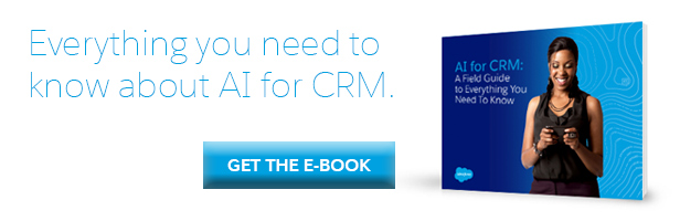 Everything you need to know about AI for CRM.