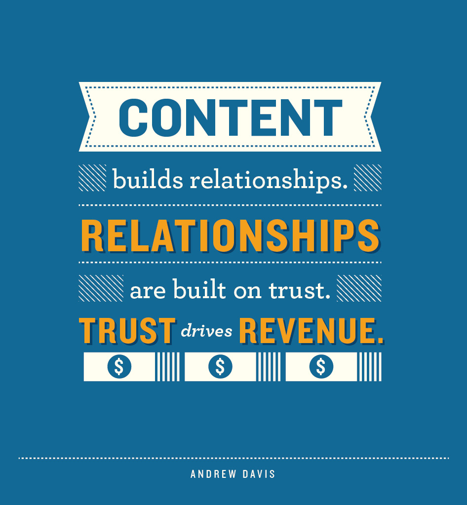 content builds relationship