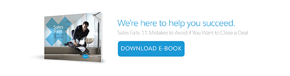 We're here to help you succeed. Sales fails, 11 mistakes to avoid if you want to close a deal. Download ebook.