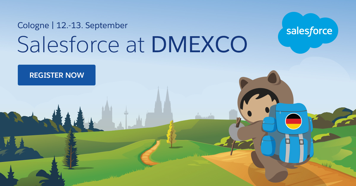 Der Kunde steht im Mittelpunkt: Salesforce auf der DMEXCO 2018