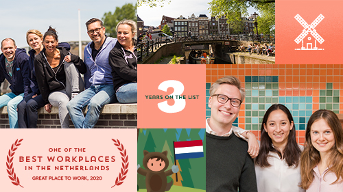Salesforce Is the #2 Best Workplace in the Netherlands 