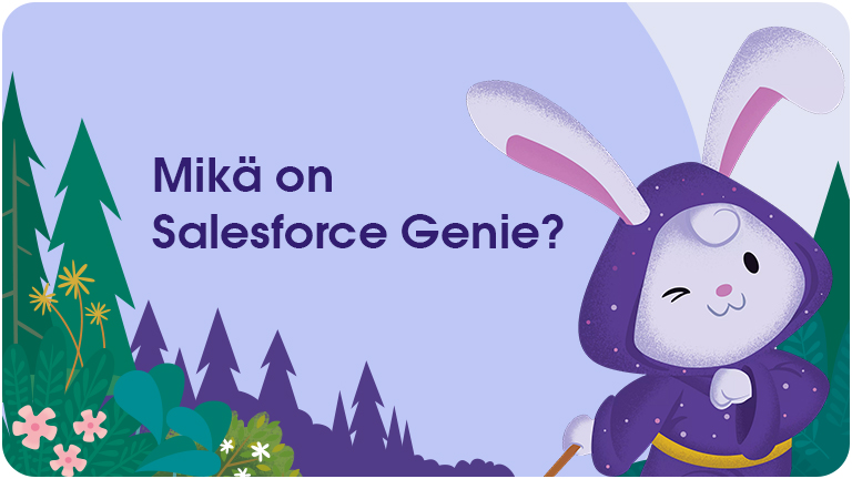 Mikä on Salesforce Genie?