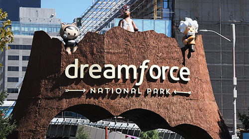 間もなく開幕！サンフランシスコの街は「Dreamforce 2018」一色！