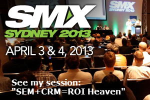 SMX Sydney - I'm presenting at the best event on Search in Australia