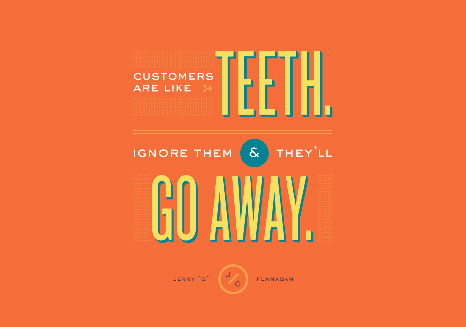 Don't ignore customers