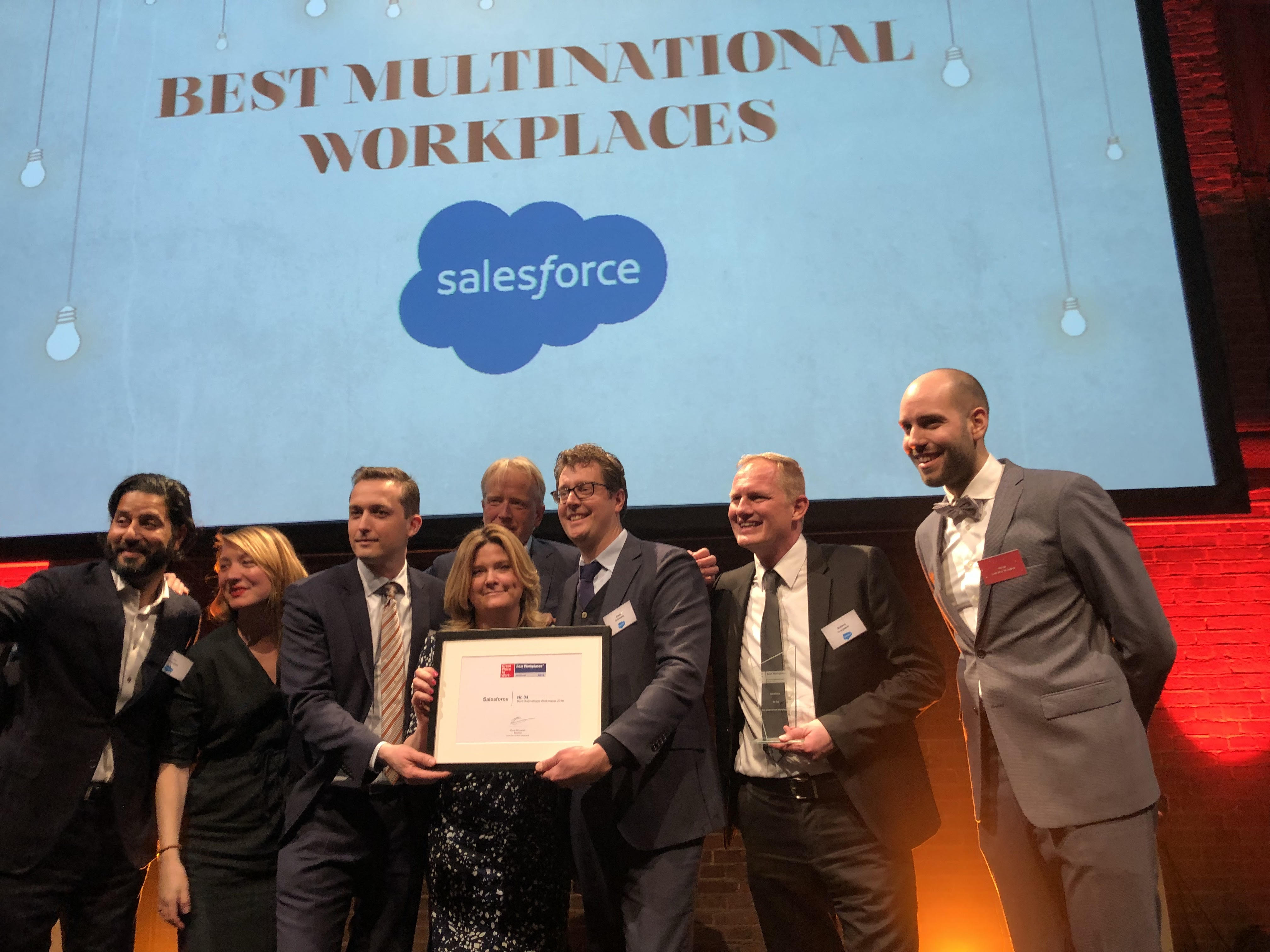 Salesforce Nederland in 2018 een Great Place to Work