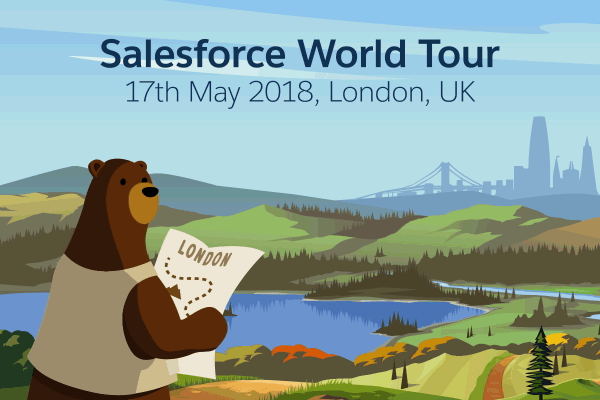 Blazing Trails in London – The Best of Salesforce World Tour 2018