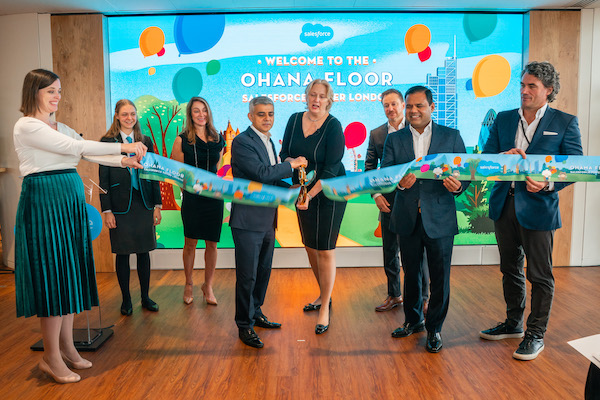 Salesforce Welcomes Dreamforce to London, Unveils New Ohana Floor and Announces UK Workforce Development Initiatives