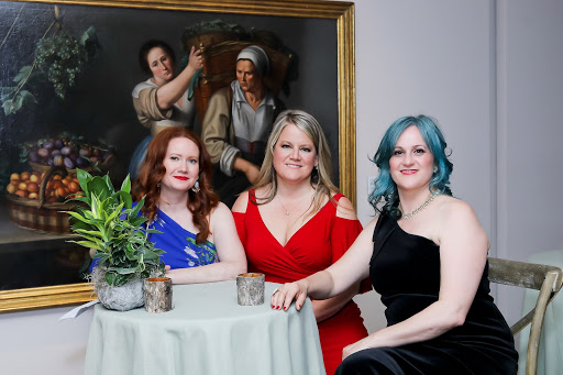 Salesforce Equality Award honorees (from left-right) Melissa Hansen, Angela Mahoney and Kieren Jameson of RAD Women