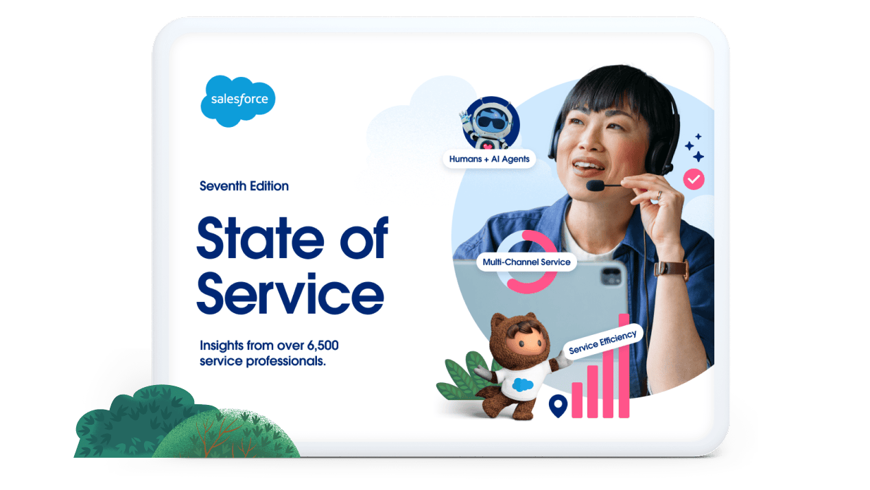 Cover of the Seventh Edition State of Service report.