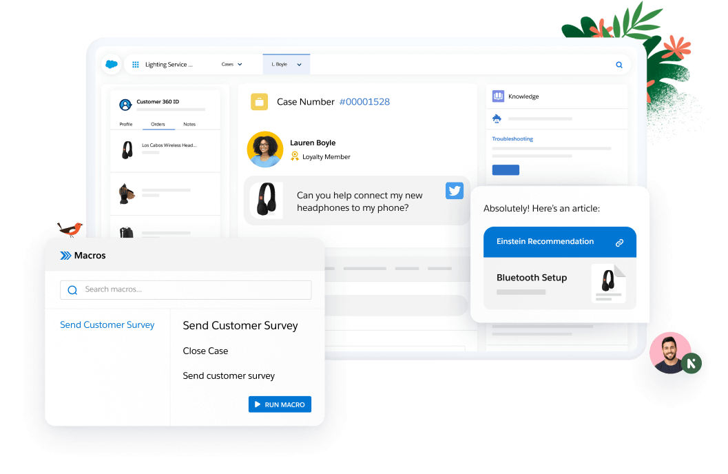 Respond to customers, faster.