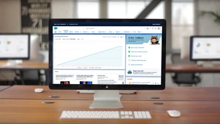 What is Salesforce CRM? Try it free for 30 days and see how it can help you grow your business.