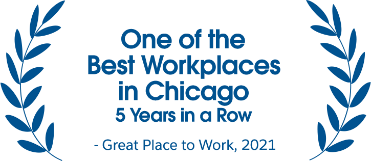 one of the worlds best workplaces in chicago 5 years in a row 2022