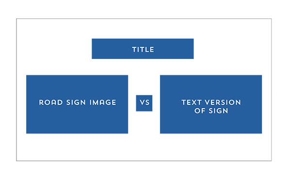 mapping out slide content with boxes is tempting