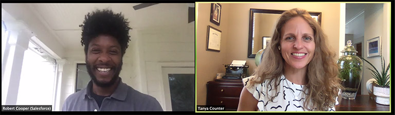 Cooper and Counter on zoom