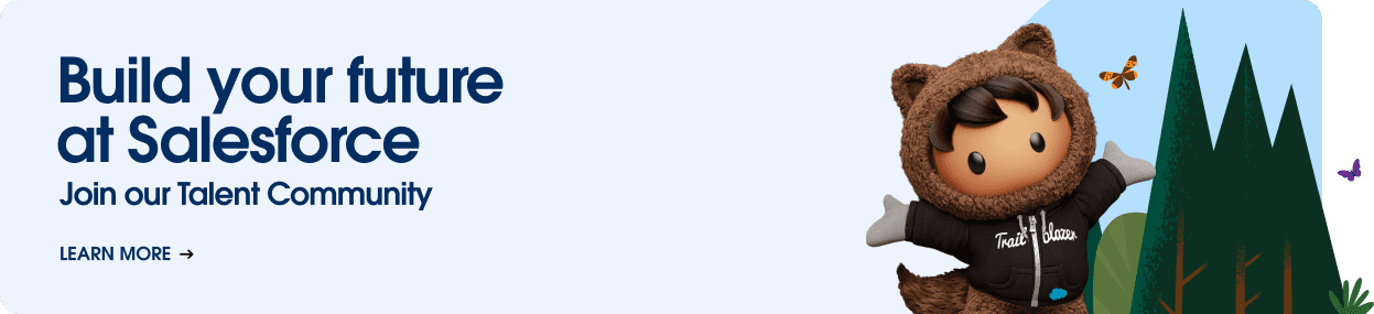 Join our talent community