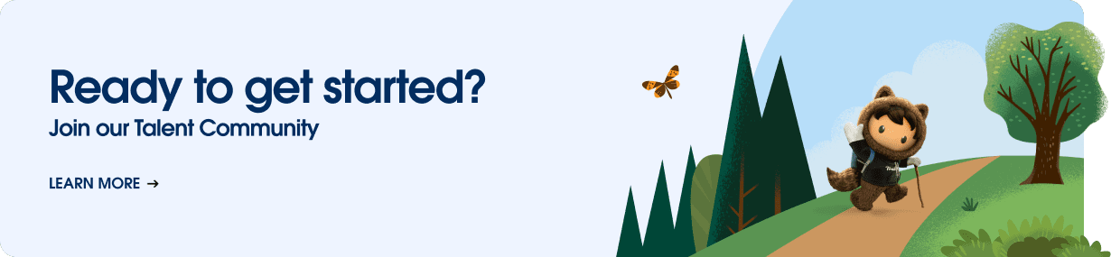 Join our talent community