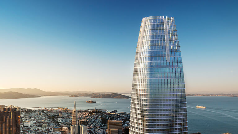 サンフランシスコのSalesforceタワーの写真