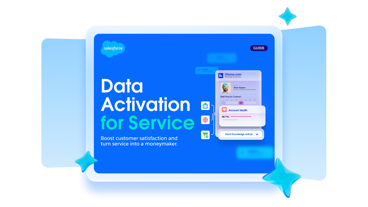 Data Cloud: Data Activation for Service Guide Cover