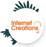 Il logo del cliente Internet Creations.