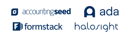 F-Secure, Provar, SearchUnify, and Conga logos