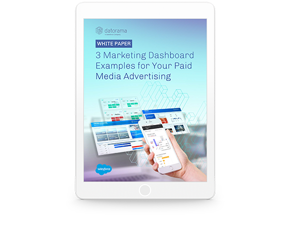 Cover of the 3 Marketing Dashboards for Paid Media white paper. Click to download asset.