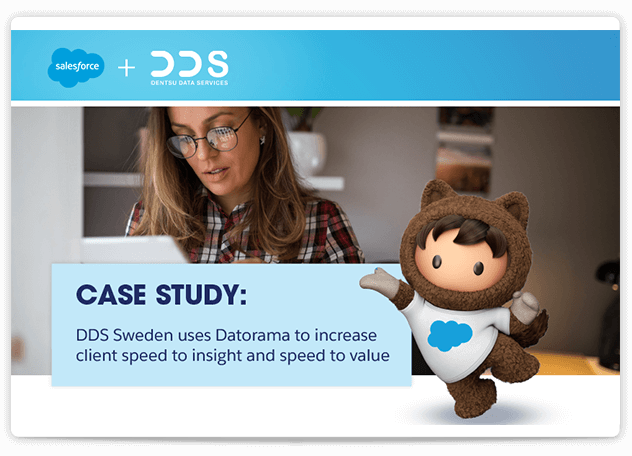 DDS Sweden report displayed in on a tablet screen