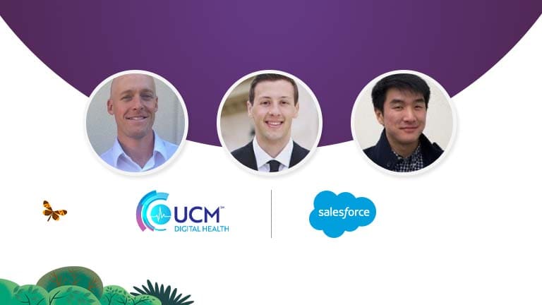 Hear how a Salesforce customer, UCM Digital Health, leveraged digital solutions to drive patient engagement and deliver exceptional virtual care.