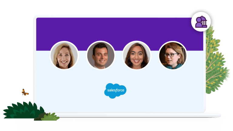 Headshots of the speakers presenting during the webinar. 