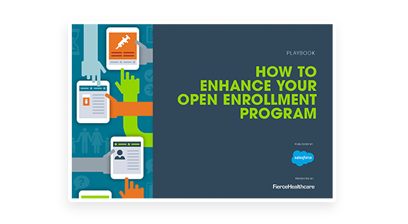 iPad image that says: "How to enhance your open enrollment program"