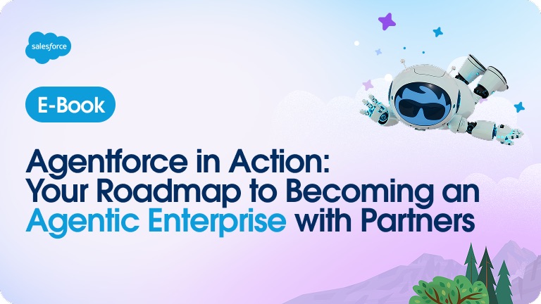 Salesforce Agentforce in Action eBook cover showing Astro.