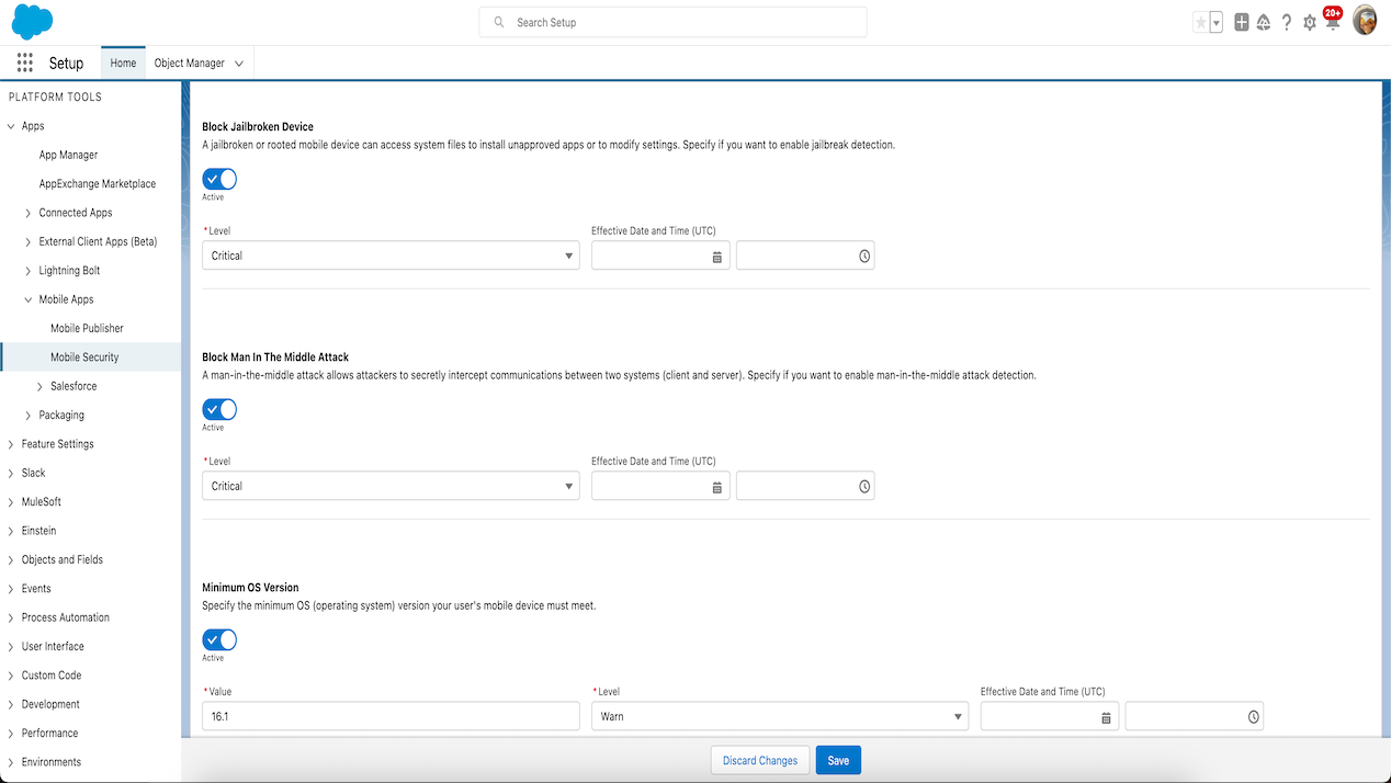 Form image mobile security