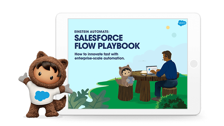 The first page of the playbook, displayed on a tablet screen