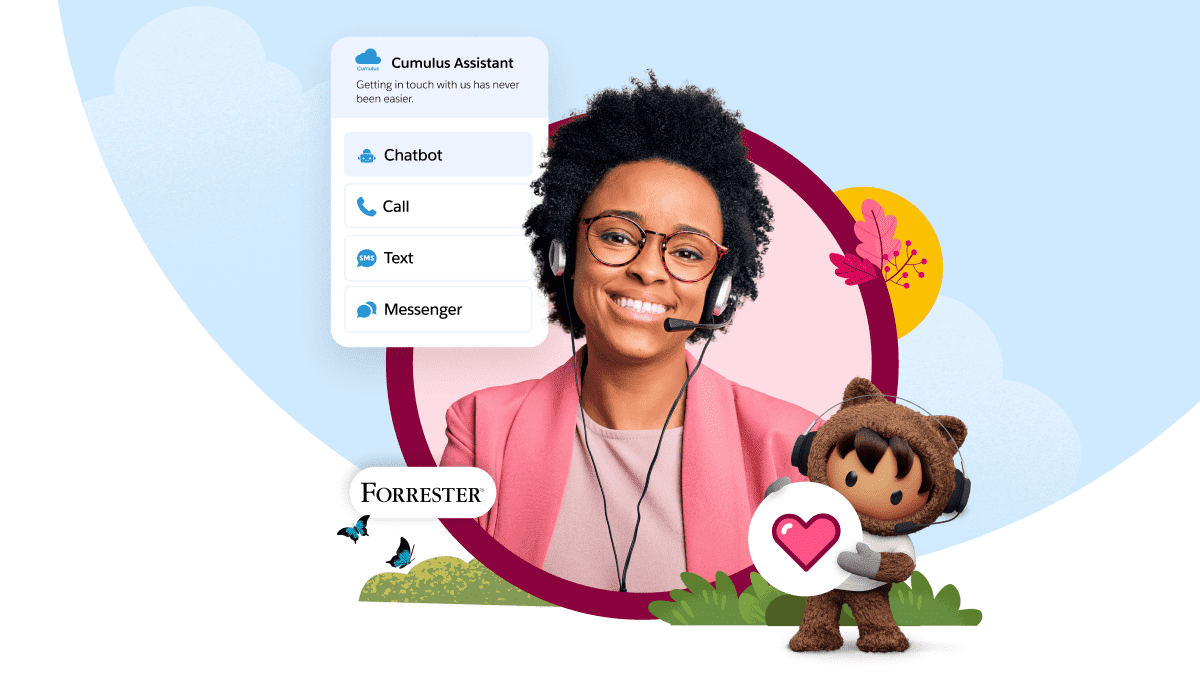 Service Cloud customers saw a 125 ROI. Salesforce ANZ