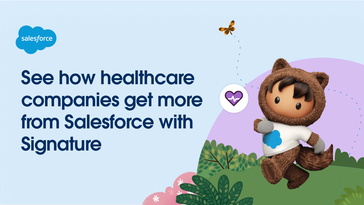 How healthcare customers maximize ROI with the Signature Success Plan