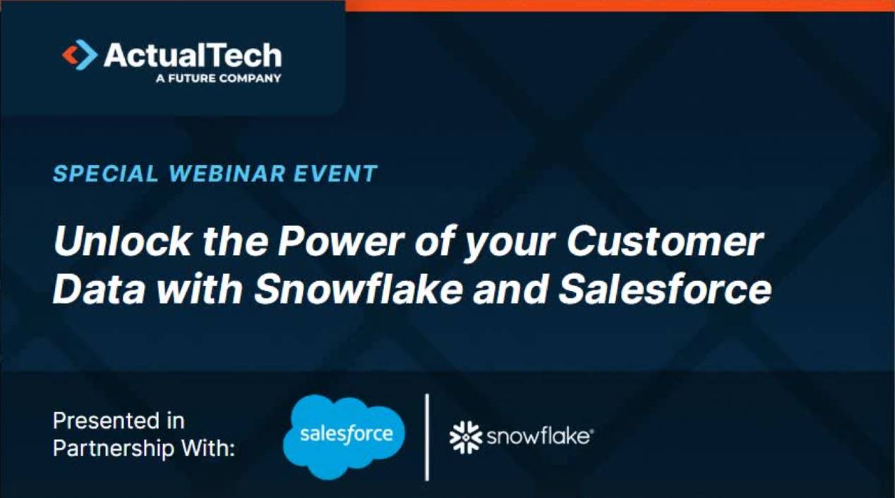 Unlock the power of your customer data with snowflake and Salesforce