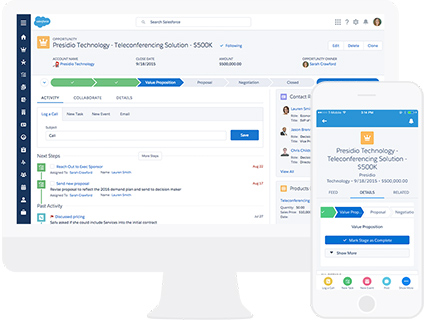 Sales Cloud rondleiding